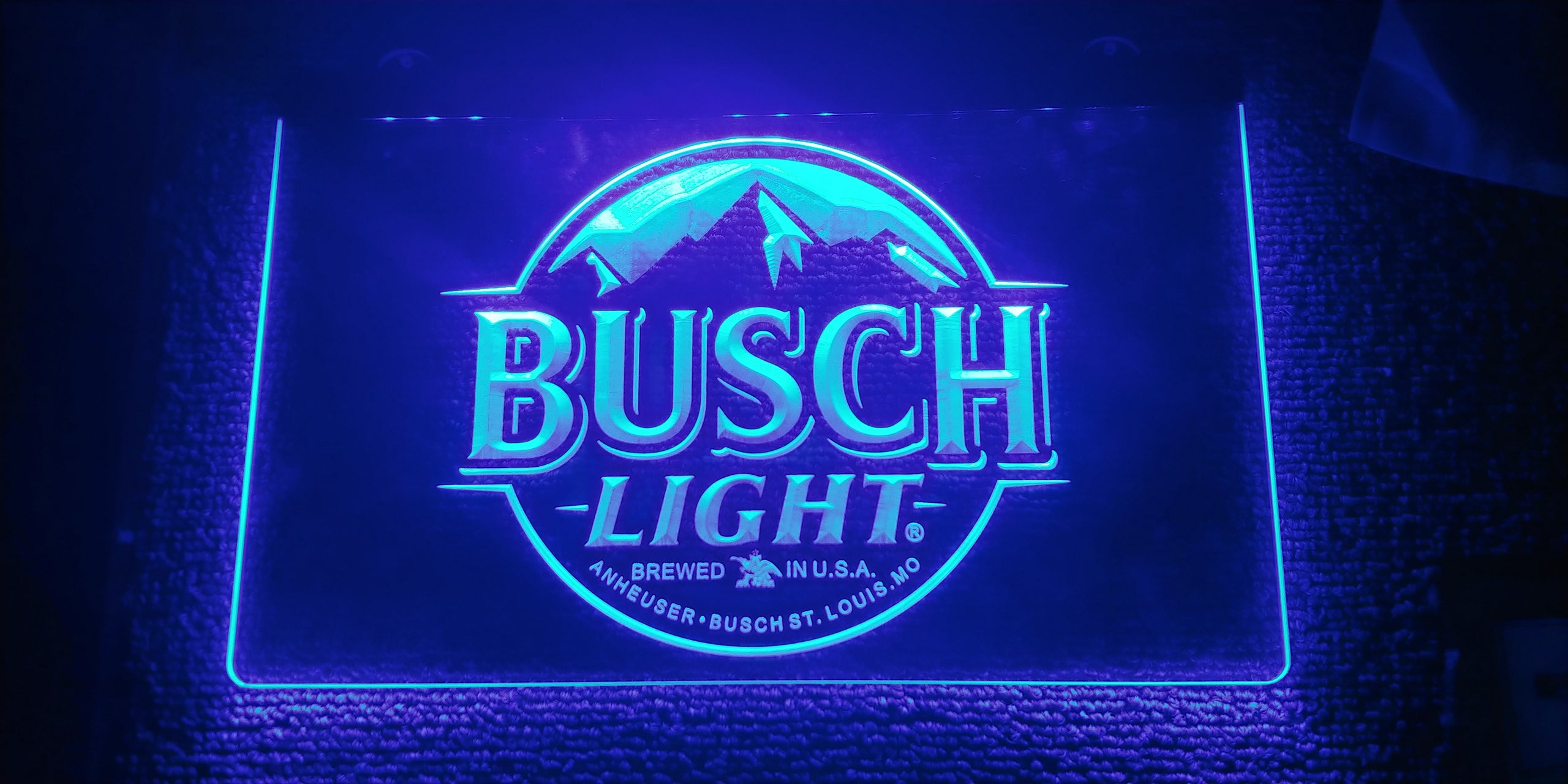 LED Signs - Stock - Busch Light | BBR Imports & Liquidation Pallet Sales